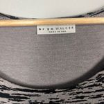 Bryn Walker  black and grey midi Lagenlook dress size large Photo 3