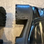 Jeffrey Campbell  Czech Black Lace Up Chunky Boots 9.5 Photo 8