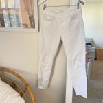 Mother Denim The Looker Glass Slipper White Jeans in Size 28 Photo 2