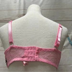 Juicy Couture Padded Pink Lace Adjustable Straps Women’s Cup Size 38DD Barbie Photo 9