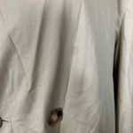 Christian Dior Vintage Tan Double Breasted Trench Coat Designer Size 46R Photo 3