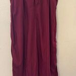 Madewell cranberry red wide leg pants women's 14 Photo 0