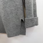 Talbots  Petite Small Gray Lambswool Knit Blazer Cardigan Pockets single button Photo 5
