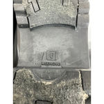 Womans Sugar Knee Length Rainboots 6 Black Rubber Photo 7