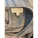 Simply Southern  Winston Gray Ruffle Sleeve Mini Sweatshirt Dress – Size Smalls Photo 1