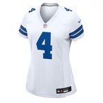 Nike  On Field Dak Prescott Womens White Dallas Cowboys Team Jersey Size XXL EUC! Photo 3