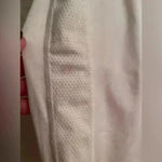 Cuddl Duds  white thermal jogger style leggings with side panels; size L Photo 1