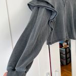 7 For All Mankind cropped grey sweatshirt - Size XS Photo 2
