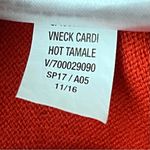 Old Navy Red Cardigan Sweater Women’s M | Classic Button Front Coquette Photo 6