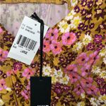 Kut From The Kloth Brown and Gold Asymmetrical Camisole Top Photo 2