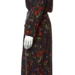 Balenciaga Nwot  floral wrap dress size 36 Photo 6