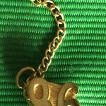 Rare Vintage 1986 Girl Scouts Pin '86 Gold Tone Pin 1986 Year Pin GS Leadership Photo 0