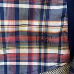 REI plaid button up travel shirt Size M Photo 3