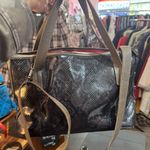 Hammitt Black and Gray Snakeskin Shoulder Bag. Very good condition Photo 0