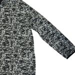 Philosophy  Textured Black and White Open Front Longline Duster, Jacket Women's M Photo 5