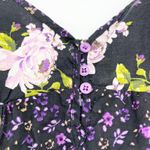 Xhilaration Y2K Babydoll Top Womens Medium Floral Cottagecore Boho Patchwork Photo 6