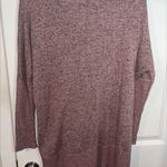 Buckle Chance or Fate ( Brand) Mauve Pink Ribbed Long Sleeve Blouse V Cut Size M Photo 1
