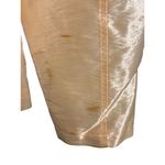 Dismero Women's Blazer Jacket Y2K Vermoda SPA Satin Lined Zipper Pocket Small Orange Size 4 Photo 8