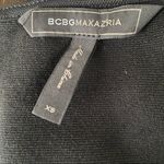 BCBGMAXAZRIA BCBG Black/White Koryn Striped Dress Photo 14