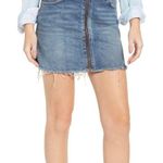 Free People  Zip It Up Denim Miniskirt 25 Photo 0