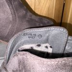 Bella Marie Brown Ankle Booties with Stacked Heel Photo 1