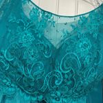 Sherri Hill Homecoming Short Two-Piece Dress Teal Photo 4