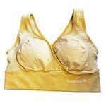 New With Tags SANKOM Patent Support & Posture & Cooling Bra Cream Sz S/M Photo 0