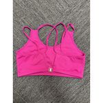 Dona Jo woman's size small S Amplify Hot Pink breathable athletic sports bra Photo 1