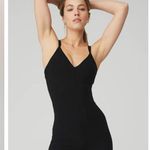 Alo Yoga NWT  Alosoft Suns Out Onesie Black Size L Photo 7