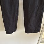 Reformation black pants straight leg business office wear Photo 2