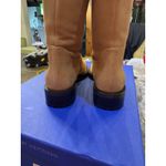 Stuart Weitzman New  Taina Chill Boots 8  / 38.5 shearling Tan Mid Calf‎ Lug Sole Photo 3