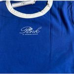 Victoria's Secret Frankie's Bikinis Brooklyn blue shirt and shorts Set Photo 3