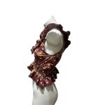 Kimchi Blue  Women's M Brown Floral Off Shoulder Crop Top Blouse Photo 4