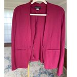 Simply Styled Berry Blazer Feminine Polished Business Professional Autumn Winter Pink Size L Photo 1