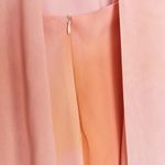ZARA  Elegant Pink and Orange Maxi Dress scarf evening party wedding  Photo 11