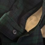 L.L. Bean Scotch Plaid Flannel Shacket Sherpa Photo 5