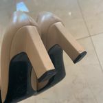 St. John Heels Like New Leather Tweed Sz 5.5 Photo 4