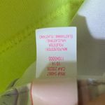 Victoria's Secret  Neoprene Crop Bikini Top S Iced Kiwi Striped Photo 4