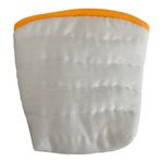 Hand Crafted Yellow Floral Green Leaf Quilted Coin Purse Wallet NEW Photo 2