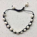 Pearl Bracelet Black Photo 2