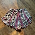 Lulus LULU’S Sunshine Sweetheart Pink Multi Print Shorts Photo 2