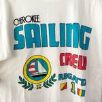 Cherokee Vintage Deadstock Sailing Crew Regatta Tee Medium Cotton Single Stitch Photo 5