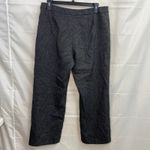 Jones Studio Vintage Separates women's black gray knit business attire pants 16P Photo 5