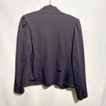 Tommy Hilfiger Black Steampunk Military Band Captains Jacket Sz L Academia Prep Photo 1