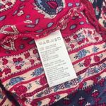 Anthropologie Maeve Gretchen Patchwork Paisley Western Boho Long Sleeve Photo 8