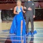 Royal Blue Homecoming Dress Size 00 Photo 5