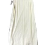 Vintage JR Nites Maxi Skirt Beaded Sz 12 Ivory Church Fairy Grunge Cocktail Photo 1