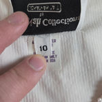 American Vintage 80s Vintage Pastel Pink Floral Lace Embellished Romantic Blazer Jacket Size 8 Photo 6