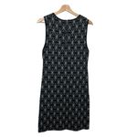 Alice + Olivia  Bently Wool Dress Women’s Medium Black White Sleeveless Knit Photo 4