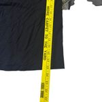 cha cha vente  Black Floral Embroidered Overlay Blouse Top Size‎ Small Photo 9